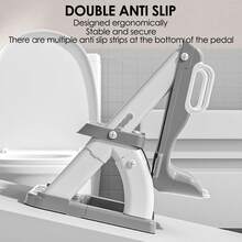 Potty Training Toilet Seat With Step Stool Ladder, 2-In-1 Toddler Potty Seat With Removable Triangular Stable Base, Splash Guard, Non-Slip Pads And Step Stool, Dinosaur Design With Multiple Color Options - Purple - View 4
