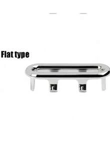 Chrome Plated Round Drain Cover, Replacement Sink Overflow Hole Decorative Cover, Mesh Round Sink Drain Cover, Silver, Back To School Season - Multicolor - View 8