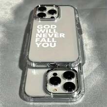 Funda para teléfono adecuada para iPhone 17 aire/16e/15/14/13/12/11, Profesional Promax Más Compatible con Samsung A02/A02S/A03/A03CORE/A03S/A04/A04S/A05/A05S/A06/A07/A11/A12/A14/A16/A20/A20S/A21S/A22/A23/A24/A25/A32/A33/A34/A35/A36/A56/A50/A30S/A50S/A51/A52/A52S/A53/A54/A55/A70/A71/A72/A73/A15/F15/M15/M34/M36/F36/NOTE10/NOTE10PLUS/NOTE10PRO/NOTE20ULTRA/S20/S20FE S20PLUS/S20ULTRA/S21/S21FE/S21PLUS/S21ULTRA/S22/S22PLUS/S22ULTRA/S23/S23FE/S23PLUS/S23ULTRA/S24/S24FE/S24PLUS/S24ULTRA/S25EDGE/S25FE/S25ULTRA, funda de teléfono transparente con marco de lente electrochapado, funda suave de TPU, adecuada para hombres y mujeres, a prueba de golpes - transparente - Ver 2