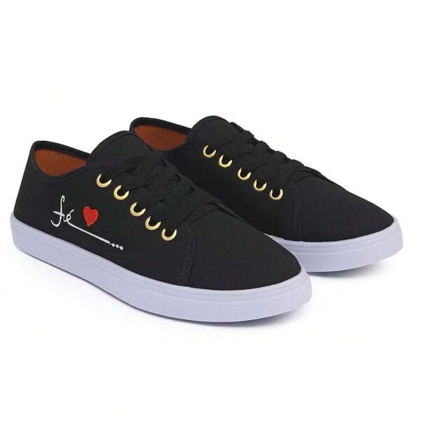 Tênis feminino casual fashion leve e macio de lona ideal pro dia a dia academia Skip On moda feminina dry fit