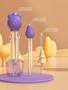 Silicone Calibrated Medication Feeder With Anti-Choke Dropper For Babies