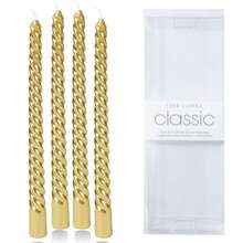 1 Box Of 4 Spiral Candles 10 Inches Bottom Diameter 2cm Burning 8 Hours Spiral Metal Cone Candle Spiral Candle No Drip, Taper Candle, Long Candle, Unscented Dinner Candle Party Party Wedding Decoration Halloween, Spooky, Autumn, Festival, Holiday , Winter, Holiday, Festival,Room Decor,Gifts