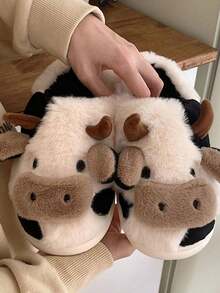 Warm Slippers In Autumn And Winter, Female And Male, Closed Toe Polar Thermal Lined With Memory Sponge Slippers, Non-Slip Rubber-Soled Household Slippers, With Cable Woven Pattern/Plain Design, Comfortable And Soft Plush Slippers, Suitable For Indoor Use In Living Room And Bedroom, Multi-Color Optional, Casual Daily Style Footwear, Suitable For Adults To Keep Their Feet Warm In Cold Weather As Valentine's Day Gifts.