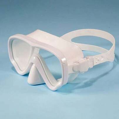 Adult, One-Piece Tempered Glass, Anti-Fog And Waterproof, Suitable Outdoor Sports, Sports, Swimming.