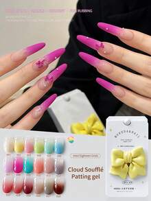 Sơn gel MORDDA 18 màu, sơn gel bán rắn độ bám màu cao, thích hợp cho nữ tự làm móng tại nhà ở salon. - Nhiều màu - Xem 5