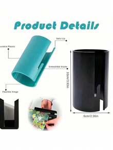 1pc Gift Wrap Cutter, Sliding Cutter For Cutting Holiday Wrapping Paper, Kraft Paper, And Easy Cutting Tool For Party, Festival Gifts, Valentine's Day (Random Color/Style) - Multicolor - View 4