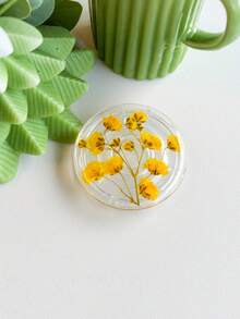 Transparent telefonhållare med stjärnmotiv, expanderbart bordsstativ, ringgrepp, kompatibel med iPhone, Android-telefoner, med stativbas, present till tjejer - Multifärgad - Visa 12