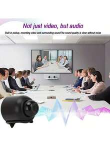 1pc Cat Eye Camera, Cat Eye Camera Door Viewer, Mini WiFi Cameras 1080p HD - Night Vision Included, Smallest Cameras Perfect For Home Security, Easy Installation - Multicolor - View 4