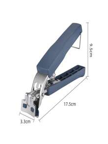 Stainless Steel Anti-Scald Bowl/Plate Clip, Non-Slip Kitchen Tool For Steamed Vegetables, Meatballs, Etc. - Dark Blue - View 4