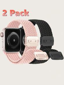 Magnetic Buckle-black+Pink Sand