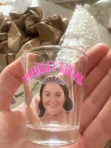 CUSTOM Photo Shot Glass, Custom Shot Glass With Picture On, Personalized Favors For Birthday Party, Wedding Face Shot Glasses, Funny Tequila Shot Groomsman Gift, Multi-Functional, Ornamental, Reusable, Exquisite, Stylish, High-Quality, Colorful, Modern, Custom, Personalized, Unique, Ideal Gifts For Him - Multicolor - View 8