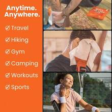 HyperGo XL Body Wipes For Women And Men 12" X12" Rinse-Free Full Body Cleansing Wipes 20 Count Pack - Unscented  Hypoallergenic Aloe-Infused Gym Festival Camping Essentials - 無香型 - 查看 5