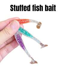 15pcs Colorful Soft Lure Set, Artificial Soft Bait 6.5cm/ 2.56inch Fishing Bait For Catfish And Bass Fishing - Multicolor - View 7