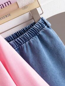 3pcs/Set Young Girl Floral Applique Cardigan Jacket, Long Sleeve Blouse & Straight Leg Pants, Suitable For Daily, Spring Outing, Commute, Outdoor, Vacation, Photography, Picnic, School