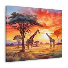 1pc Framed 40*30cm(16*12inch) IstanbuRetro Style Painting Canvas Print, IstanbuPoster, Vintage IstanbuWalArt, Turkish WalDecor, Framed And Ready To Hang