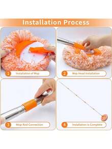 天花板拖把、墙面拖把、拖把替换垫、地板拖把布,适用于清洁地板、风扇、窗户、瓷砖、玻璃、汽车、客厅、浴室、厨房、宿舍、卧室、厨房清洁配件、秋季装饰、清洁用品、家居必备、浴室装饰及配件、家居用品、家居必需品 - 彩色 - 查看 8