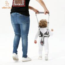 Baby Walker, Handheld Kids Toddler Walking Harness Helper Assistant Protective Belt Child Activity Walker Adjustable Standing Up Walking Learning Helper For Toddler 7-24 Month - 灰色小狗 - 查看 6