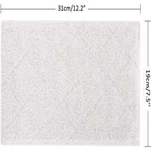 Isinlive 8 Pack Cleaning Mop Pads Replacement Compatible With OApier S5 And Light N Easy Steam Mop Pads S3101 S7326 S3601 7688ANB 7688ANW 7618ANB 7618ANW Floor Steam Cleaner And S6 S15 S1 S4 S5 S12 - 白色 - 查看 2