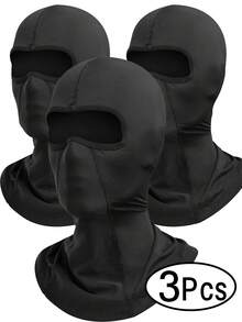 3 件套拉法帽面罩，男女足球滑雪面罩，轻质 Sheisty，Shiesty 遮阳帽 UV 保护器骑行