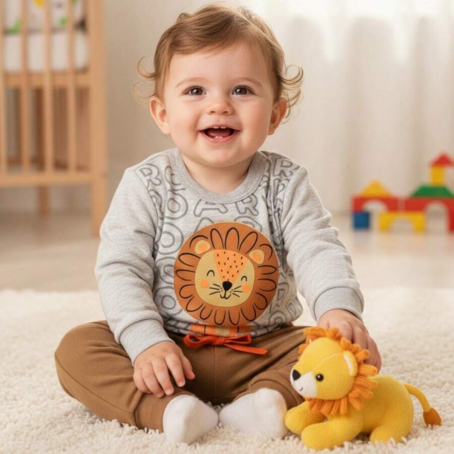 Baby Boys Costumes - 灰色 - 查看 1