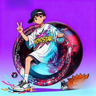 يويو عالي الدقة للمراهقين، نوم احترافي، كرة يويو ذات ألوان مختلطة معدنية، لعبة رياضية خارجية للمراهقين