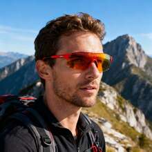 1PC Outdoor Cycling Glasses, Unisex Sports Glasses With Durable Lightweight Frame, Perfect For Driving, Cycling, Fishing, Running, Baseball And All Outdoor Activities, Suitable As A Gift For Halloween And Christmas