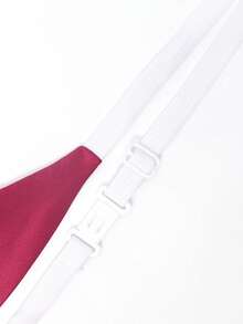 1 قطعة ربطة عنق بوليستر أنيقة وقابلة للتعديل بطراز بحري كلاسيكي. إكسسوار لا يزول مع الموسم