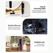 RAF Portable Wireless Hair Straightener Brush, 3 Temperature Settings, Fast Heating, Rechargeable 2000mAh Battery, Anti-Scald Design, Ionic Technology, Digital Display, USB Charging, Compact & Lightweight, Ideal For Home & Travel Use, Great Gift For Women - Multicolor 2 - View 10
