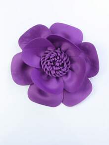 夸张纯色面料花朵胸针发夹，女士泳衣配饰，夏季 - 花 - 查看 19