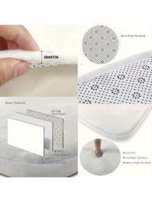 1 pieza Felpudo de bienvenida con tema de gato, de poliéster antideslizante, resistente a las manchas, ligero, lavable, con estampado de múltiples gatos, adecuado para interiores/exteriores, excelente para sala de estar, baño, cocina, ideal para Navidad, Halloween, Acción de Gracias, San Valentín, Graduación, 4 de Julio Alfombra de cocina