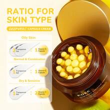 KOEC 深层维C胶囊面霜，深层滋养保湿霜，改善肤色不均，令肌肤焕发光彩 - VC膠囊填充乳霜 - 查看 1