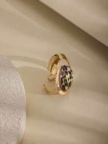 新款时尚不对称勃艮第项链、耳环、戒指、手链奢华珠宝套装、独特设计时尚配饰 - 不規則e - 查看 18