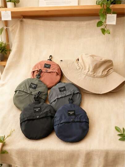 1 peça à prova d'água, de secagem rápida, chapéu de pescador, chapéu de escalada ao ar livre, chapéu de sol