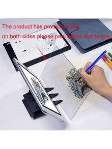 Set de dibujo exclusivo para principiantes: Tablero de dibujo óptico mejorado + Juego completo de herramientas, Pintura de trazado fácil