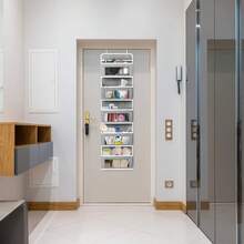 1 Pieza de Bolsa Colgante de Almacenamiento de Cinco Rejillas, Portátil y Plegable, Armario de Ropa de Almacenamiento, Bolsa de Almacenamiento Plegable, Diseño de Ventana Transparente Innovador, ¡talla grande Conveniente para Tomar las Cosas! Cada Compartimento Puede Almacenarse de Forma Independiente y No Interfiere Entre Sí.