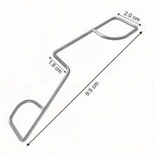 Stainless Steel Fence Deed Clip - 25 PCS - View 4