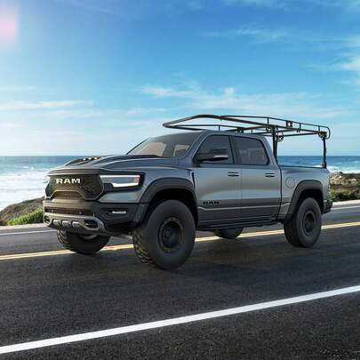 Truck Ladder Rack, 1000 LBS / 454 KG Strong Capacity Truck Racks, Non-Drilling / Drilling Installation For Long Or Heavy Cargo, 43.3-63 Inch Adjustable Width For Kayak, Ladder, Surfboard, Lumber