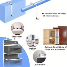 1 Pieza de Bolsa Colgante de Almacenamiento de Cinco Rejillas, Portátil y Plegable, Armario de Ropa de Almacenamiento, Bolsa de Almacenamiento Plegable, Diseño de Ventana Transparente Innovador, ¡talla grande Conveniente para Tomar las Cosas! Cada Compartimento Puede Almacenarse de Forma Independiente y No Interfiere Entre Sí.