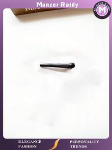 女士大号针织条纹燕尾蝴蝶结发夹，时尚百搭的编织弹簧发夹，温柔可爱的女士后脑勺盘发发夹，适合春、夏、秋、冬四季佩戴，发夹，发卡 - 彩色 - 查看 12