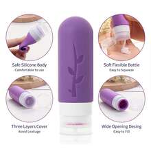 Travel Essentials 17-Piece Silicone Travel Bottles Set, Leakproof Empty Refillable Spray Bottles And Squeeze Bottles For Toiletries, Travel Size Containers For Cosmetics, Shampoo, Conditioner, Soap, Lotion, Liquid, Must-Have Travel Essentials For Women, Complete Travel Kit With Portable Storage Bag, Perfume Travel Refillable Atomizer And Small Spray Bottle Keychain, Ideal Travel Toiletries Organization Solution, Refillable Perfume Bottle For Daily Use, Travel Size Toiletries For Airplane And Cruise Essentials, Beach Vacation Essentials And Easter Gifts For Women, TSA-Friendly Travel Containers For Carry-On Luggage, Versatile Travel Accessories For Weekend Getaways And Business Trips, Lightweight Compact Design For Easy Packing, Perfect Travel Essentials For Cruise, Camping, And Holiday Travel - 彩色 - 查看 10
