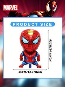 Marvel 1 Bộ bóng bay Người Nhện được  cấp phép chính thức theo chủ đề nhân vật hoạt hình, bóng bay trang trí tiệc sinh nhật, kỷ niệm tốt nghiệp, đồ trang trí gia đình, đạo cụ nền ảnh, quà tặng Giáng sinh cho bạn bè - Xem 4