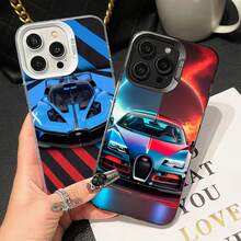 Anime B- Phone Case Covercompatible With  16 15 14 13 12 11 Pro Max Plus Color Shockproof Back Silver Cover,Covercompatible With  17 Case,  17 Pro Case,  17 Pro Max Case - Z4 - View 1
