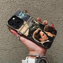 Funda para  de la Pareja de la Película Crepúsculo, Compatible con Modelos 17, 16E, 16, 15, 14, 13, 12, 11 Mini, Pro, Max, Air, X, XR, XSMAX, 8 y 7 Plus, con Cubierta Trasera Mate Diseñada para Prevenir Caídas, Caso de Uso Diario,Textura Suave,Accesorio Móvil,Usuarios de - Color 1 - Ver 6