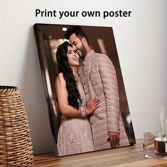 Customizable Wooden Frame Canvas Wall Art - Personalized Family Portraits & Action Photos, Prints, Suitable For Living Room, Bedroom Or Home Office Decor, Cozy Room Accents, Quality Framed Canvas Paintings