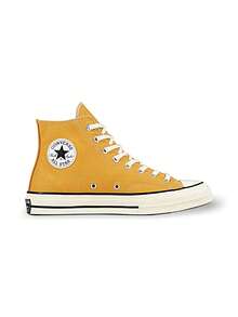 Converse Chuck70 向日葵男女通用运动鞋吸汗透气多功能标志纯色弹性好易洗快干运动户外日常上学男女通用黄色162054C - 黃色 - 查看 3