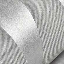 Silver Gray 3D Modern Printed Embossed Striped Non-Woven Wallpaper - Suitable For Living Room, Bedroom, Kitchen And Bathroom Wall Paper Wall Stickers Wall Decor Room Decor Bedroom Decor - Grey - View 4