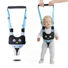 Baby Walker, Handheld Kids Toddler Walking Harness Helper Assistant Protective Belt Child Activity Walker Adjustable Standing Up Walking Learning Helper For Toddler 7-24 Month - 黑色企鵝 - 查看 1