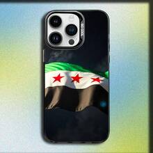 Cool S-  Flag Phone Case Cover Compatible With  16,15,14,13,12,11,Mini,Pro,SE,MAX Gray Matte Silicone Black Cover, Cover Compatible With  17 Case,  17 Pro Case,  17 Pro Max Case - Z4 - 查看 2