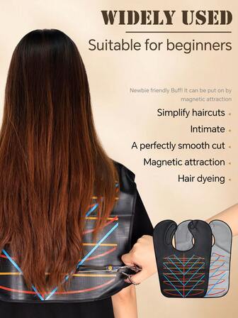 Waterproof Hairdresser Hair Coloring Apron, Professional Hairdressing Cape, Hair Coloring Cape, Durable Hairstylist Tools, Hair, Travel, Hairstyling Products, Hairstyling Tools, Hairstyling Supplies, Barber, Barber Accessories, Barbershop, Salon Equipment