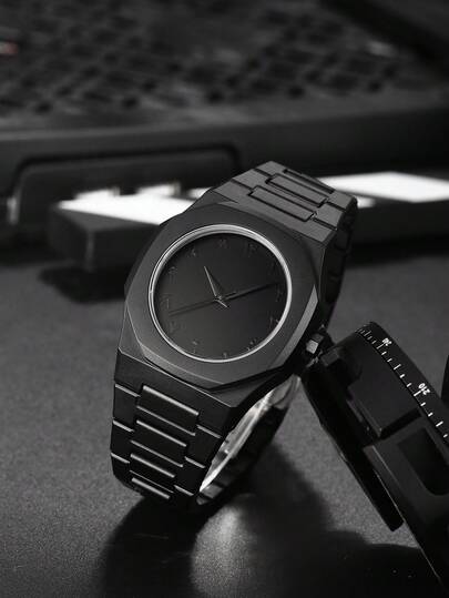 1 pezzo Orologio da uomo casual e sportivo al quarzo, adatto per uso quotidiano